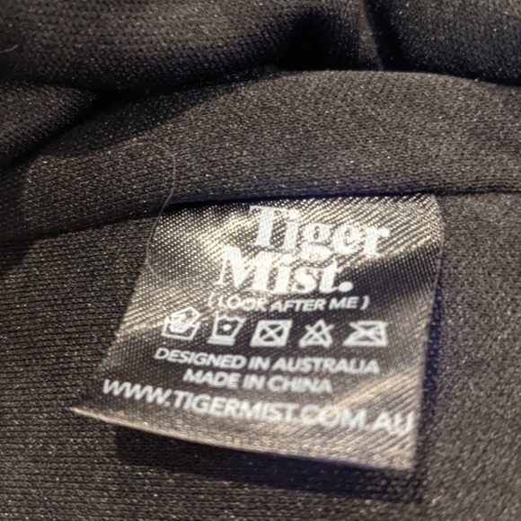 TIGER MIST Dress Portia Halter Blk Sequin NYE Dress - Picture 8 of 10